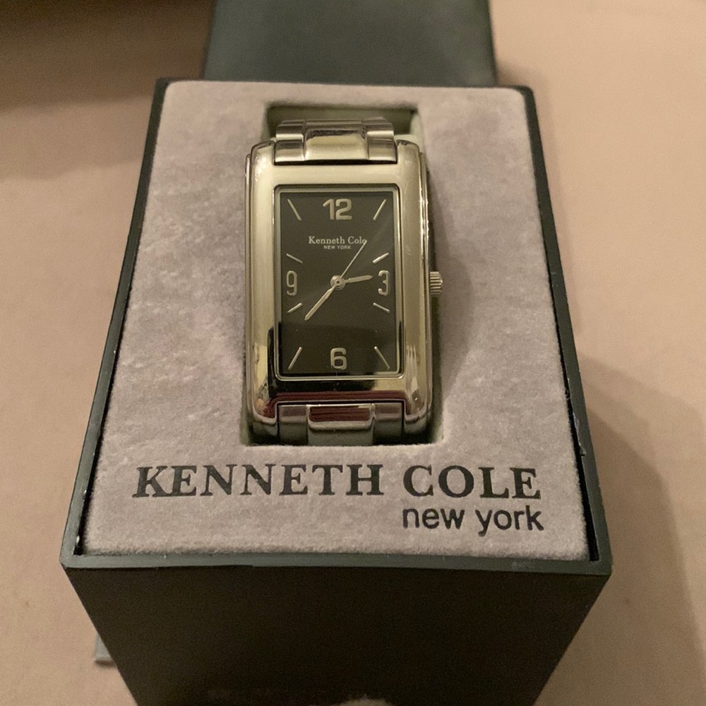Kenneth Cole Rectangle Watch. Needs A Battery - image 1